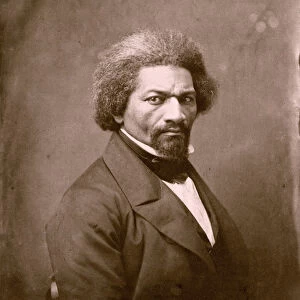 Portrait of Frederick Douglass (albumen print)