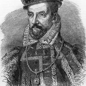 Portrait of Gaspard de Coligny, known as the Admiral de Coligny (1519-1572)