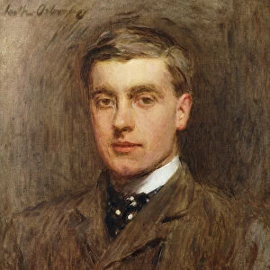Portrait of George Brook, (oil on canvas)