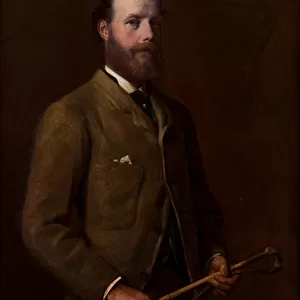 Portrait of George, Viscount Newport-later 4th Earl of Bradford (1845-1915), c. 1880 (oil on canvas)