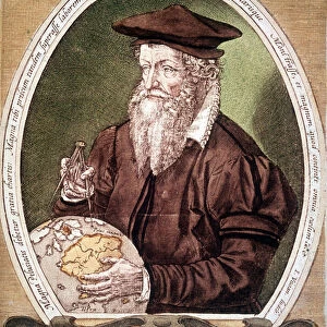 Portrait of Gerhard Kremer dit Gerardus Mercator (1512-1594)