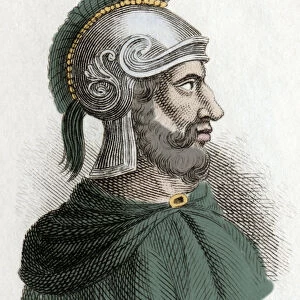 Portrait of Hamilcar Barca (or Barcas) (circa 275-228 BC)