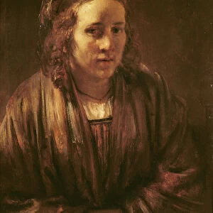Portrait of Hendrikje Stoffels (oil on canvas)