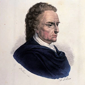 Portrait of the Italian poet and playwright Vittorio Alfieri (1749-1803