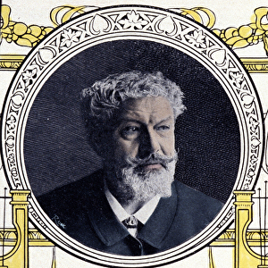 Portrait of Jean Richepin (1849-1926), French writer
