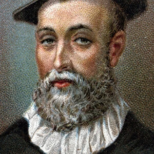 Portrait of John Knox (1514-1572). Scottish priest, leader of the Protestant Reformation