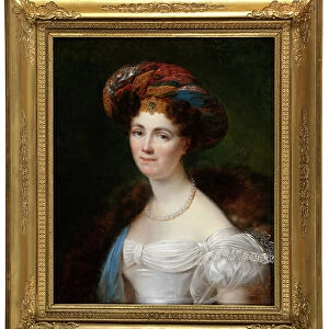 Portrait of Josephine Victoire Meslier-Duvey (oil on canvas)