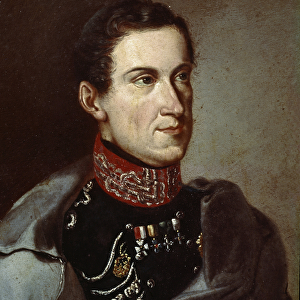 Portrait of the king Charles Albert of Sardinia, c. 1832 (painting)