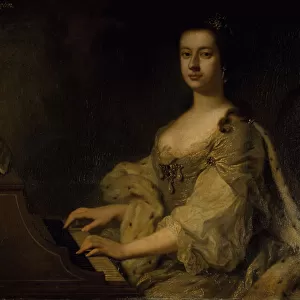 Portrait of Lady Charlotte Boyle, c. 1748 (oil on canvas)