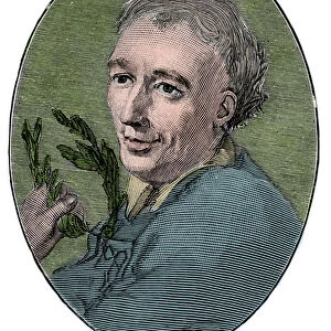 Portrait of Laurence Eusden (1688-1730) English poet