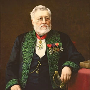 Portrait of Leon Renier (1809-85) 1888 (oil on canvas)