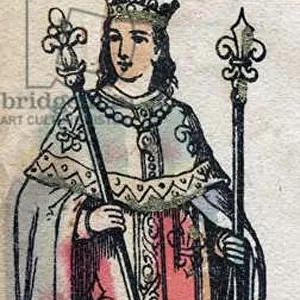 Portrait of Louis IX of France, known as Saint Louis (1214-1270