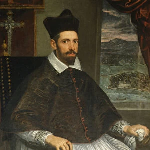 Portrait of Luca Stella, Archbishop of Zadar (oil on canvas)