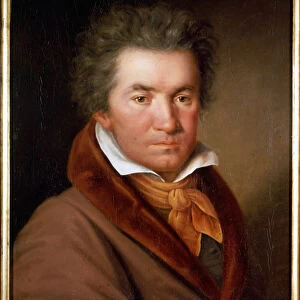 Portrait of Ludwig van Beethoven (1770 - 1827) - by Mahler