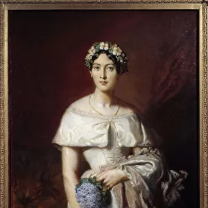 Portrait of Mademoiselle de Cabarrus (Marie-Therese de Cabarrus)