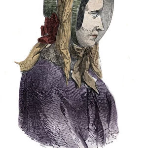 Portrait of Marie Fortunee Capelle, Marie Lafarge (Madame) (1816-1852