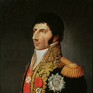 Portrait of Marshal Charles Jean Bernadotte (1763-1844) 1805 (oil on canvas)