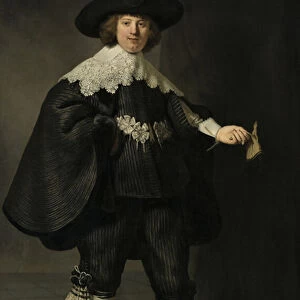 Portrait of Marten Soolmans, 1634 (oil on canvas)