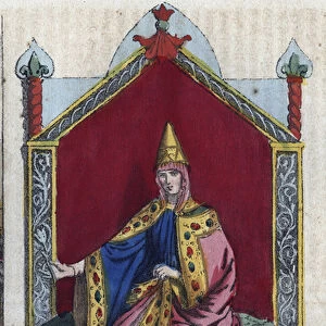 Portrait of Matilda of Tuscany also known as Matilda of Canoss (Matilde or Mathilda