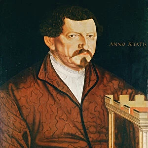 Portrait of a Medallion Maker (oil on panel)