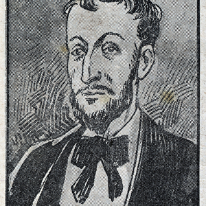 Portrait of Michele Angiolillo Lombardi dit Jose Sants or Rinaldini
