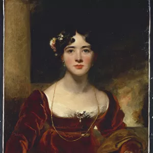 Portrait of Mrs. John Allnutt, c. 1810-15 (oil on canvas)