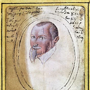 Portrait of Olivier de Serres (1539-1619) (w / c on paper)