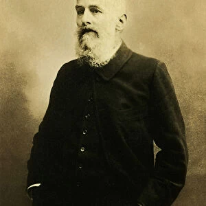 Portrait of Paul Albert Bartholome (1848-1928), French painter, sculptor