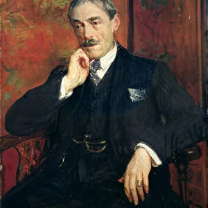 Portrait of Paul Valery (1871-1945), 1923 (oil on canvas)