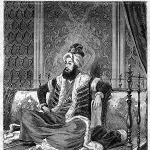 Portrait of Selim III (1761-1808), Ottoman Emperor. Selim III was Sultan from 1789-1807