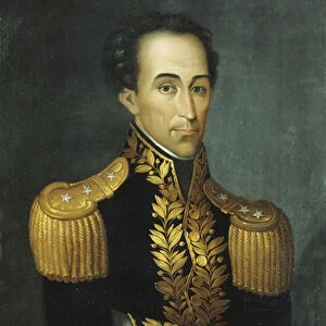 Portrait of Simon Bolivar, 1831 (oil on canvas)