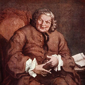 Portrait of Simon Fraser, Lord Lovat, illustration from Hutchinson