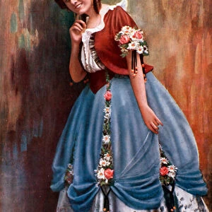 Portrait of the Spanish Singer, Graziella Pareto in The Barber of Seville