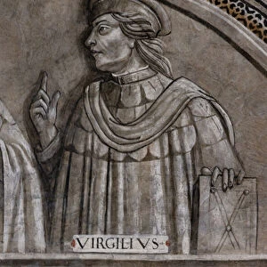 Portrait of Virgil, 1501-03 (monochrome fresco)