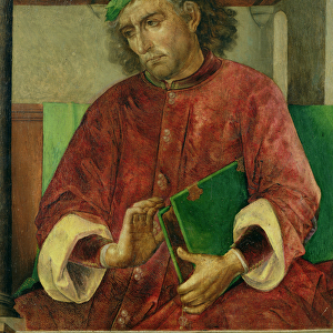 Portrait of Virgil (70-19 BC), c. 1475 (oil on panel)