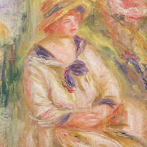 Portrait of a Woman, c. 1910 (oil on canvas)