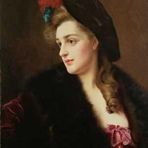 Portrait of a woman in a hat