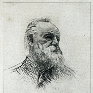 Portrait of the writer Victor Hugo (1802-1885) - 1884