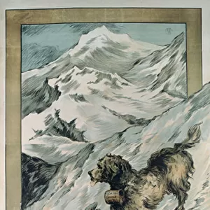 Poster advertising Cordial-Campari Milano, 1895 (colour litho)