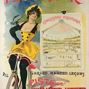 Poster advertising the Palais-Sport in Paris, c. 1895 (colour litho)