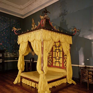 Four Poster Bed, in the Chinese style, 1750s