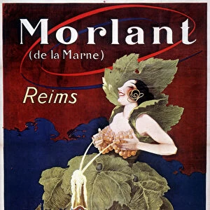 Poster for Champagne Morlant, by J. Stall, 20th century