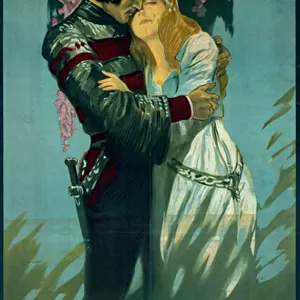 Poster for the opera Romeo and Juliet by Riccardo Zandonai, 1932 (illustration)