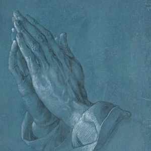 Praying Hands, 1508 (brush, ink and wash)
