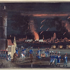 Premiere Coalition - 13 juin 1796 : bombardement de Francfort-sur-le-Main (Francfort
