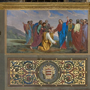 Presbytery, Giueppe Diotti, Key delivery to Pietro 1834