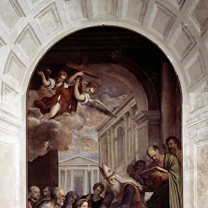 Presentation of Jesus to the temple (painting, 16th-17th century)