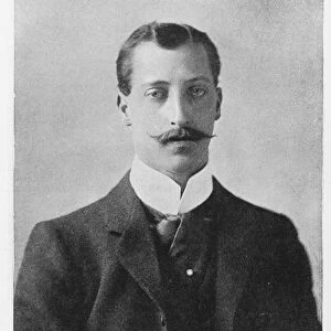 Prince Albert Victor, Duke of Clarence and Avondale (1864-92) (b / w photo)
