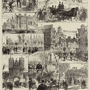 The Prince of Wales at York (engraving)
