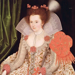 Princess Elizabeth, daughter of James I, 1612 (panel)